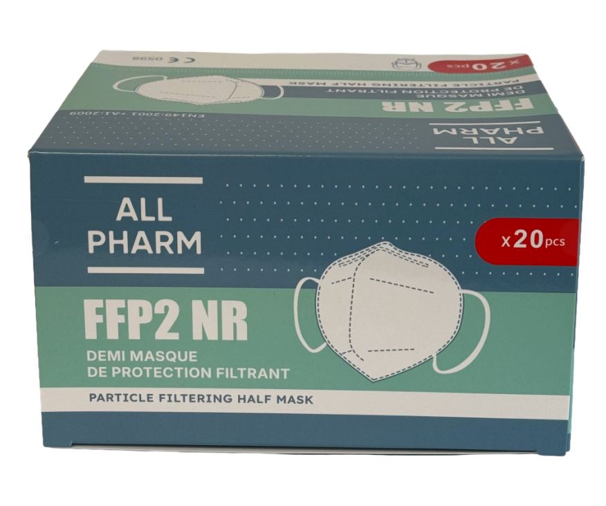 masque-ffp2-blanc-boite-de-20-masques-norme-en-149-2001-a1-2009
