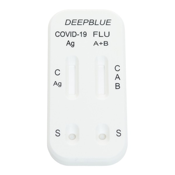 Autotest Antigénique 3 en 1: Grippe A / Grippe B / Covid-19 -Deepblue