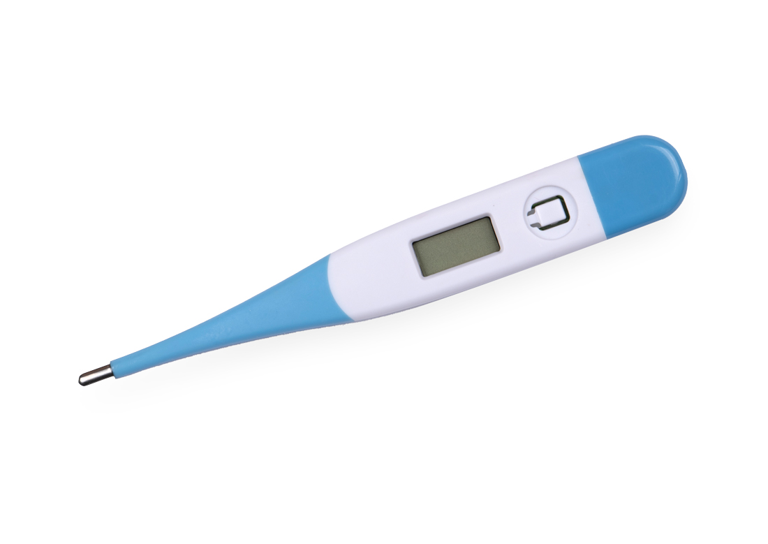 Thermomètre corporel digital avec alerte fièvre