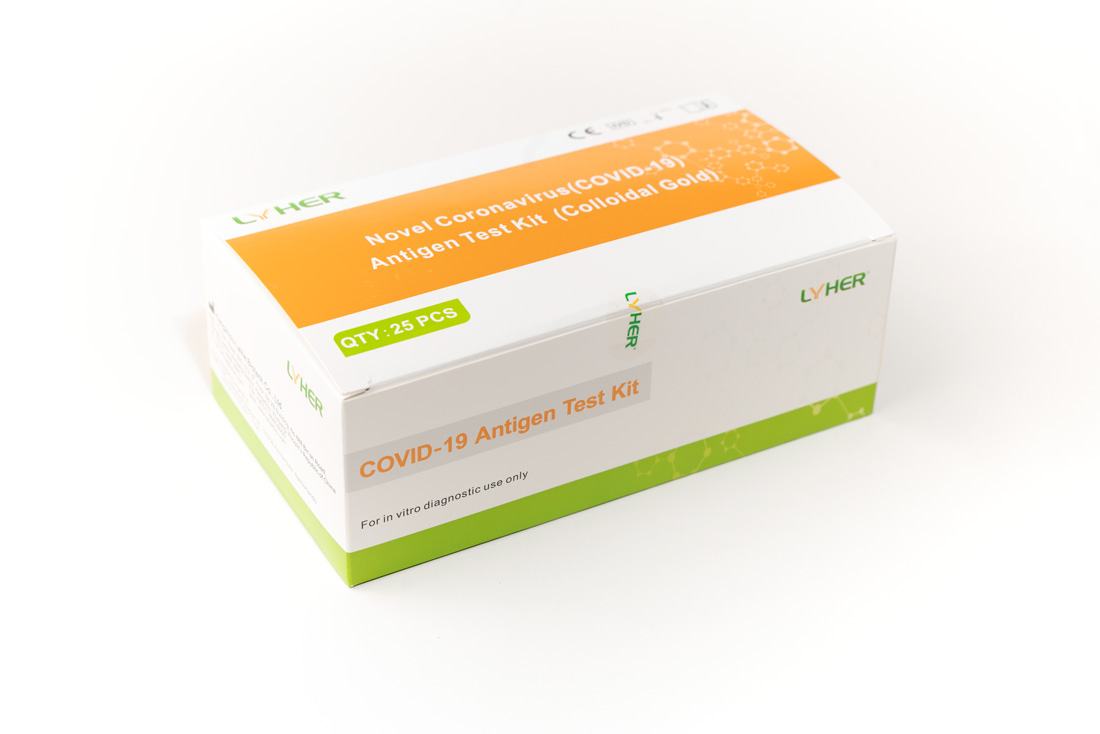 TEST ANTIGÉNIQUE LYHER PAR BOÎTE DE X25