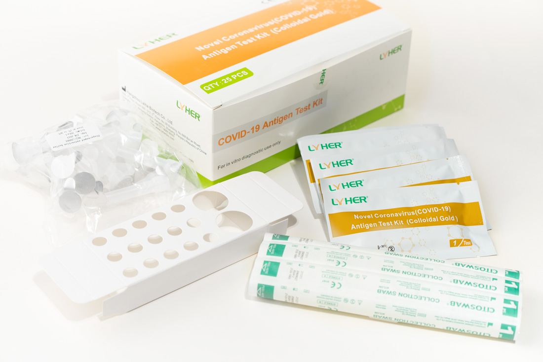 TEST ANTIGÉNIQUE LYHER PAR BOÎTE DE X25