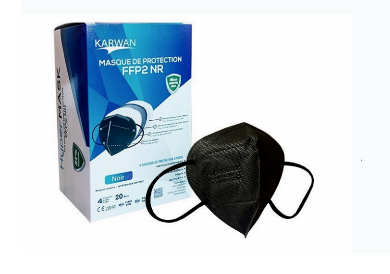Masques de protection FFP2 - 1 boîte de 20 masques