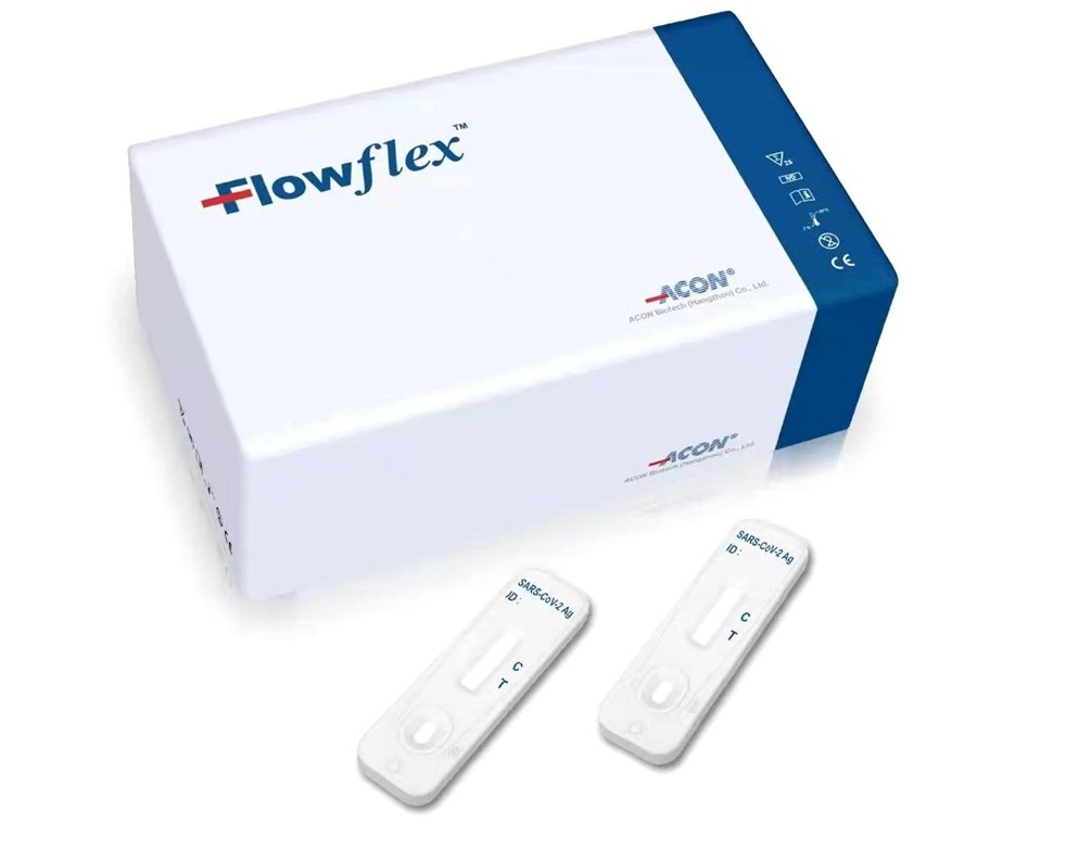 TEST ANTIGÉNIQUE- marque FLOWFLEX - boite de 25 tests