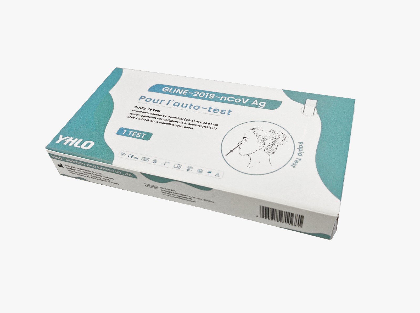 1 Autotest Antigénique Nasal Covid-19 Newgene (kit 1 pièce)